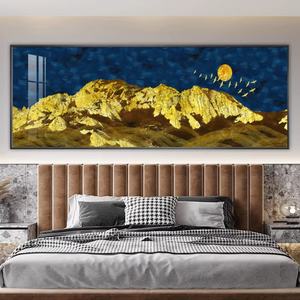 Decoración de Hogar de Lujo, Pintura de Porcelana de Cristal de Alta Definición, Decoración del Hogar, Pintura LED Abstracta, Murales de Paisajes - Product Image 6