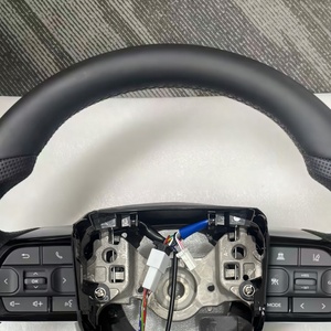 Volante Deportivo <span class=keywords><strong>de</strong></span> Cuero para Toyota Hilux, Fortuner, Camry, Land Cruiser 300, 250, Corolla, Hiace 86, Mark X, Prado 120, <span class=keywords><strong>Yaris</strong></span> - Product Image 4