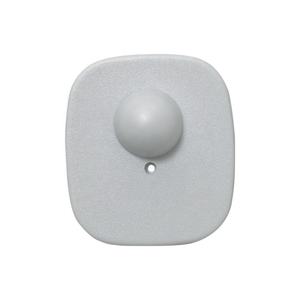 Étiquette antivol EAS carrée RF 8,2 MHz en ABS gris E-Bit RF-XFGY avec broche pour magasin de vêtements, fournie directement par l'usine - Product Image 2