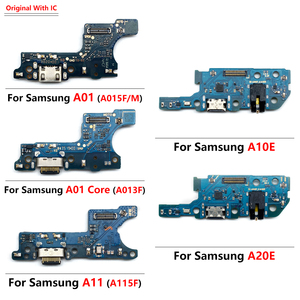 Connecteur de port de charge USB 100% <span class=keywords><strong>original</strong></span> pour <span class=keywords><strong>Samsung</strong></span> A01 Core A10 A10E A11 A20 A20E A30 <span class=keywords><strong>A40</strong></span> A50, câble flexible de carte mère - Product Image 4
