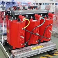 SCB10-18 3 Fazlı Kuru Tip Popüler Trafo 30-2500KVA 11/35k Dökme Reçineli Düşük Kayıplı Alev Geciktirici İç Mekan Güç Dağıtım