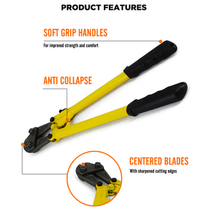Heavy-Duty Medium Size Bolt Cutter 18" with Soft Grip Rubber - Product Image 4