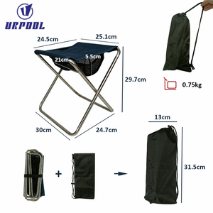 Camping <strong>Fold</strong> <strong>Up</strong> <strong>Stool</strong> Backpacking <strong>Stool</strong> Foot Rest Chair Travel Small Mini Folding Chair - Product Image 3