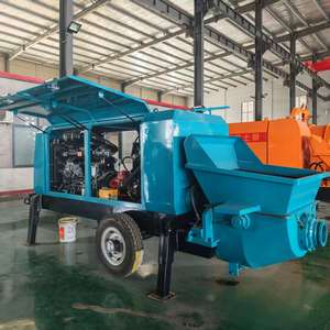 Bomba de hormigón de baja emisión y tamaño compacto, económica, para transporte vertical de lodos de 20m, con motor y rodamientos esenciales. - Product Image 3