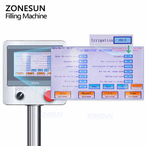 Zonesun ZS-YT1T-1PX tự động động cơ servo Nhớt chất lỏng mứt Jar mỹ phẩm cơ thể Kem chai dán <span class=keywords><strong>piston</strong></span> bơm Máy chiết rót - Product Image 2