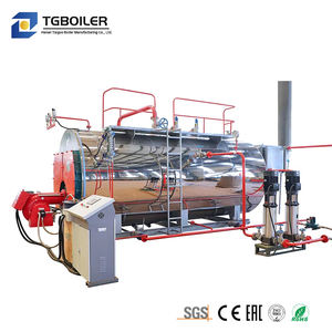 Venta caliente Industrial Horizontal Tubo de fuego Baja presión Diesel Oil Gas Generador de vapor para procesamiento de madera - Product Image 1