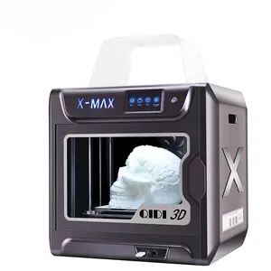 QIDI 3D toptan X-MAX büyük boy 300x250x300mm otomatik seviye dokunmatik ekran kapalı çekirdek xy 3D yazıcı