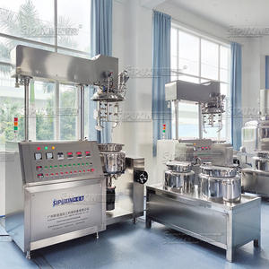 Homogénéisateur émulsifiant et mélangeur sous vide à levage <span class=keywords><strong>hydraulique</strong></span> en acier inoxydable de Guangzhou, avec moteur AC, haute performance chimique et économie d'énergie - Product Image 2