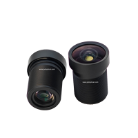 Objectif optique 5MP pour vision nocturne professionnelle, capteur 1/2.7", monture M12, angle de vue 135°, longueur focale 2.93mm, pour vision nocturne en basse lumière