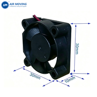 Kipas Mini Berkualitas Tinggi AM3010L5B 30mm 3010 30x30x10MM 5v 12v DC Pendingin