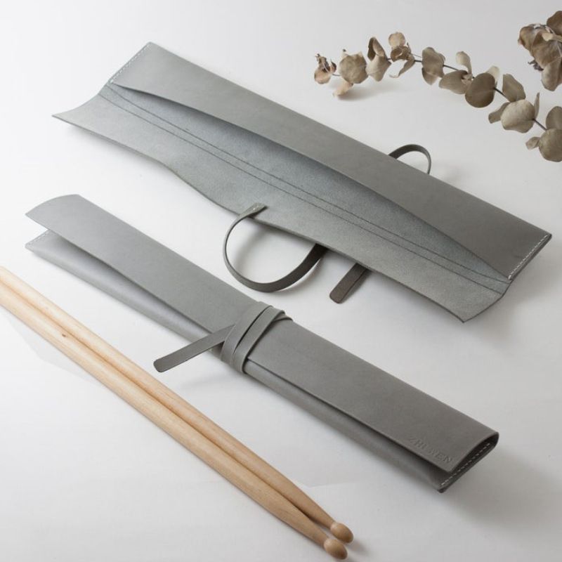 Новинка чехол-сумка для барабанной палочки из искусственной кожи персонализированный держатель для барабанной палочки аксессуары для инструментов