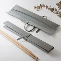 新しいPUレザードラムスティックバッグカバーパーソナライズされたドラムスティックホルダーポーチ楽器パーツアクセサリー