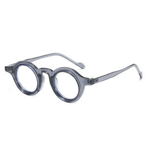 Mode ins 2025 tendance ronde anti lumière bleue lunettes femmes hommes personnalisé propre logo classique rétro petites montures <span class=keywords><strong>de</strong></span> lunettes - Product Image 6