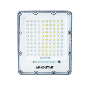 AKKO STAR AK50397712Wソーラーフラッドライト6500Kリモコン付き