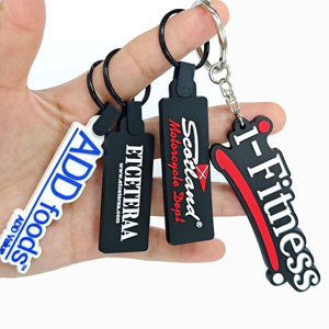 Custom Design Soft Pvc Rubber logo <strong>Key</strong> <strong>Chain</strong> <strong>Mini</strong> <strong>Keychain</strong> with Metal Keyring - Product Image 1