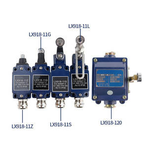 สวิตช์จำกัดระยะ LX918 IP56 380V 5A ขั้วต่อแบบสกรูโลหะ สำหรับใช้งานทางทะเล - Product Image 1