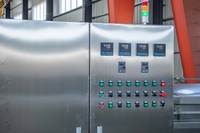 Machine à faire des chips de pommes de terre de qualité supérieure, état neuf, pour la préparation de délicieuses collations, dispositif de sécurité certifié 3C, Secti