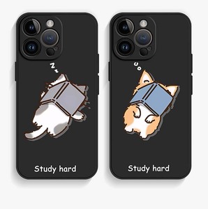 เคสโทรศัพท์มือถือ TPU ขอบตรงพิมพ์ลายแมวแข็งสำหรับ <span class=keywords><strong>iPhone</strong></span> 7 8 x XR XS 11 12 13 <span class=keywords><strong>14</strong></span> 15 16 17 <span class=keywords><strong>PRO</strong></span> <span class=keywords><strong>MAX</strong></span> - Product Image 2