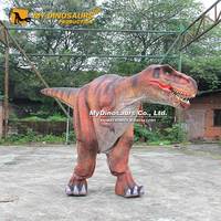 Costume de dinosaure réaliste My Dino FDC004 avec jambes cachées, dinosaure marchant sur les pattes, costume de T-Rex à vendre