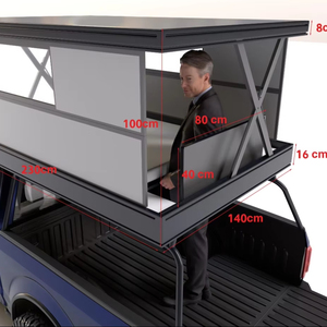 P-Show Overland Sleeper Tente à toit escamotable en fibre de carbone avec tissu Oxford et <span class=keywords><strong>isolation</strong></span> en mousse PET - Product Image 1