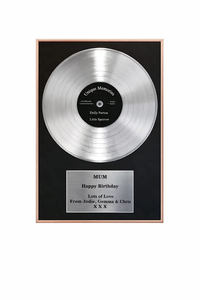 Marco de Póster Personalizado de Aluminio Dorado y Plateado, Marco de Disco de Vinilo LP Plateado con Cristal Acrílico - Product Image 4