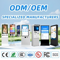 Kiosque de commande extérieur pour stationnement 17/19/21 pouces écran tactile scan QR code POS paiement kiosque en libre service