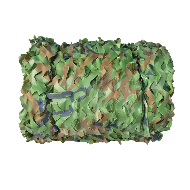 3D Leaf Camo Oxford Fabric Mesh Camouflage Net Outdoor Hunting Tear Resistant Anti-UV Flame-retardant Cutting Service Plastic