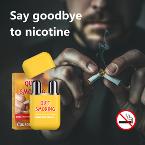 All-Natural Quit Smoking Aid - Nicotine-Free Herbal Stick for Smokers - Refresh & Relieve Stress Essential Oil Nasal Inhaler - Product Image 4