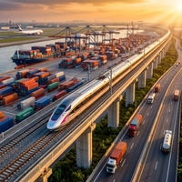 Agent maritime pas cher pour conteneurs secs MSC 20GP, transitaire maritime DDP DDU LCL, livraison express, livraison directe DHL Royaume-Uni/USA/France/Canada