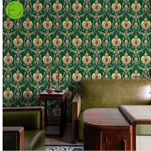 Papel Tapiz Autoadhesivo Removible de PVC UDK de 45cm*1000cm con Diseño Floral para Decoración de Paredes de Dormitorios y Salas de Estar - Product Image 6