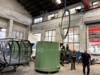 Nouvelle machine à charbon de bois sans fumée en coque de noix de coco du Sri Lanka, four de carbonisation, capacité 1-1,5T, utilisation facile