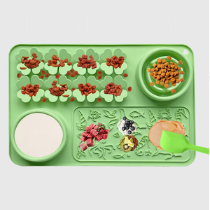 Tapis à lécher pour chien en silicone transfrontalier, anti-étouffement, à ventouse, en forme d'herbe, pour nourriture lente - Product Image 3