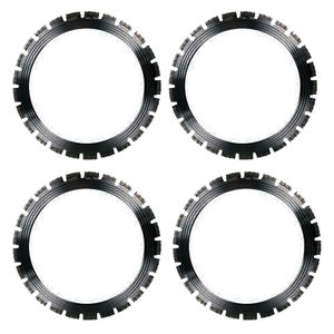 شفرة منشار حلقي ماسية فائقة الجودة لقطع الخرسانة مع عجلة توجيه - Product Image 6