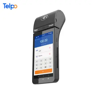 TPS900 Kartu Kredit Android 10 Brazil PIX, Pembaca NFC EFTPOS Pos Ponsel Cerdas