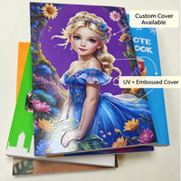 Carnet à couverture en papier imprimée personnalisée OEM, conception de couverture sur mesure, reliure cousue, pages intérieures lignées pour étudiants et usage de bureau