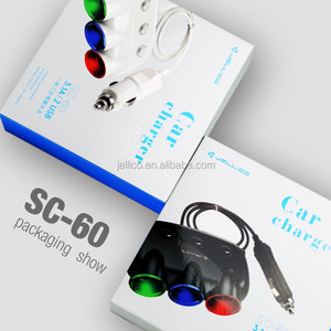Высокое качество 5 V 3,1 <span class=keywords><strong>A</strong></span> двойной Универсальный USB 3 в 1 многофункциональное автомобильное зарядное устройство - Product Image 5
