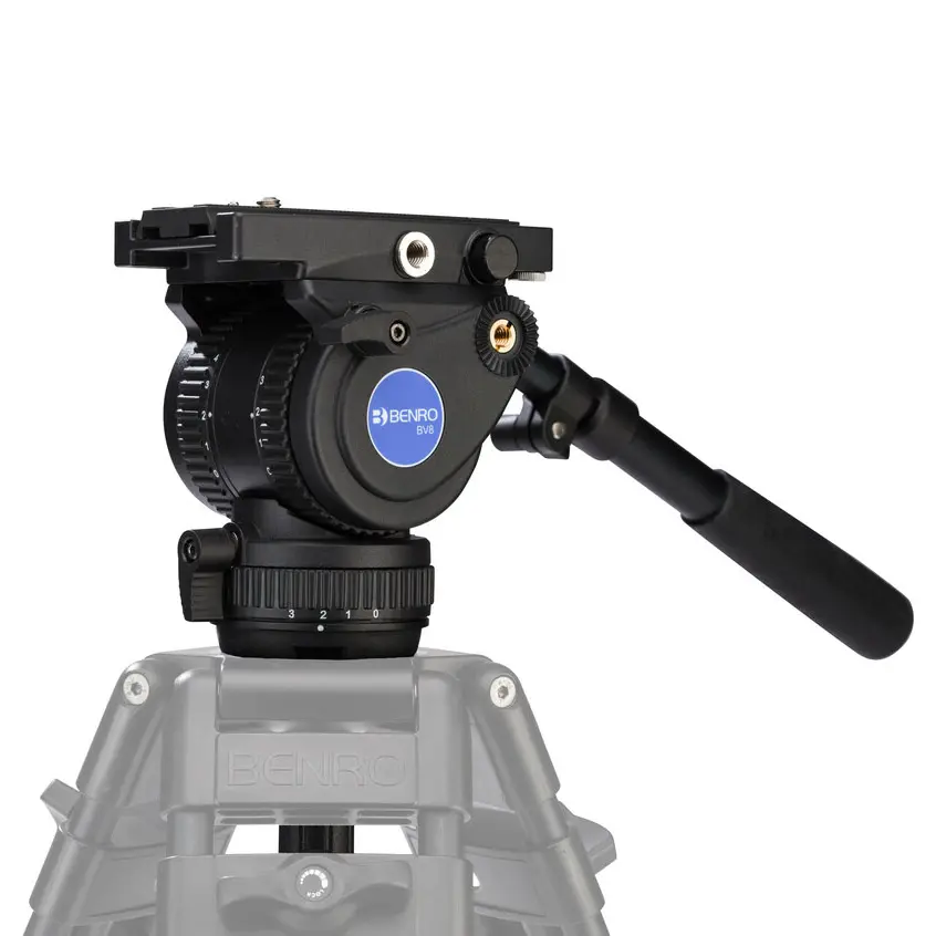Gimbal Dslr Stabilizer สำหรับกล้องวิดีโอขนาดใหญ่จัดส่งฟรีหัววิดีโอขนาด75มม. แบบมืออาชีพ
