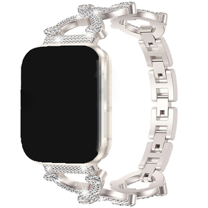 <span class=keywords><strong>O</strong></span>-Shape สายโลหะแวววาวสำหรับแอปเปิ้ลวอทช์45มม. 49มม. 41มม. 44มม. 42มม. - Product Image 6