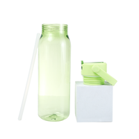 Bouteille de sport 800 ml en Tritan, anti-fuite, compatible lave-vaisselle, sans BPA, écologique, résistante à l'eau bouillante, impression de logo personnalisée, rentrée scolaire