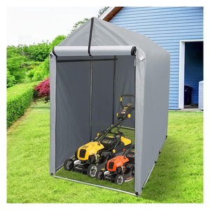 Abri de rangement extérieur pour vélos, <span class=keywords><strong>tente</strong></span> de jardin imperméable de style Ridge pour moto, outils de jardin, jouets, tondeuse à gazon - Product Image 6