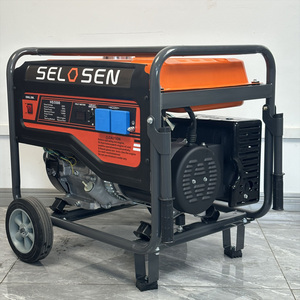 Generador Portátil de Gasolina de 3kW, 5kW y 8kW con Arranque, Generador Trifásico de Gasolina, Apto para Camping y Uso Doméstico - Product Image 4