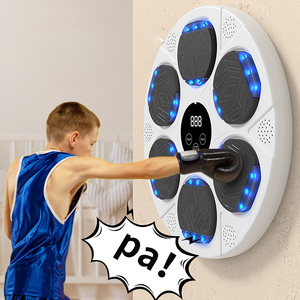 Cible <span class=keywords><strong>de</strong></span> <span class=keywords><strong>boxe</strong></span> électronique murale <span class=keywords><strong>de</strong></span> grande taille VIGFIT, entraîneur <span class=keywords><strong>de</strong></span> frappe interactif, <span class=keywords><strong>sac</strong></span> <span class=keywords><strong>de</strong></span> <span class=keywords><strong>boxe</strong></span> factice en PU pour adultes et enfants - Product Image 1