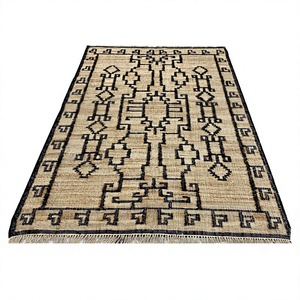 Jute Area <b>Rugs</b> and Carpet Handmade Natural Fiber Woven Floor <b>Rug</b> for Home Living Room Bedroom Decor Made In Bangladesh - Product Image 1