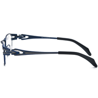 Gafas Borregls de Titanio Puro para Hombre, Montura Cuadrada de Diseño, Ligeras, Estilo Japonés, Modelo 2025, 185764