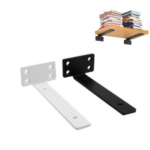 Industrial <strong>Metal</strong> <strong>Shelf</strong> <strong>Brackets</strong> L-shape Angle Support for <strong>Shelf</strong> Furniture Ruggedized Galvanized - Product Image 1
