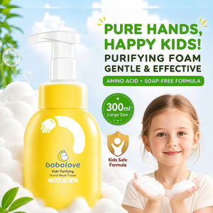 Espuma Purificante para Lavado de Manos para Niños, con Aminoácidos, Limpieza Suave, No Irritante, Espuma Abundante, Jabón Espumoso para Niños, Personalizable - Product Image 1