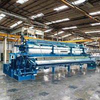 Machine à tisser les filets de pêche à nœud unique ZRS45-120, durable et stable, pas de nœud de 45 mm, pour la fabrication de filets de pêche.