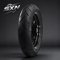 Kit de roues Supermoto SXN Performance en aluminium CNC noir pour jantes et pneus de course Tuttio Soleil 01 Yozma en stock