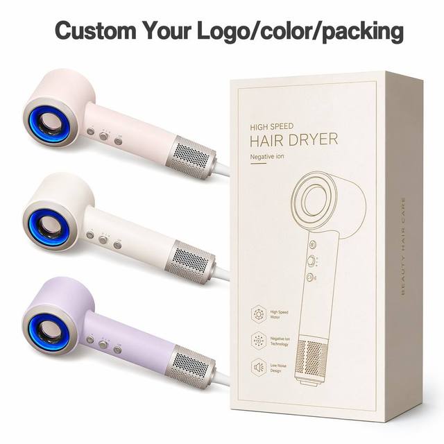 Wholesale 1600W Ionic Plasma Professional BLDC Hair Dryer High Speed Touch Sensor Technology Blow Dryer