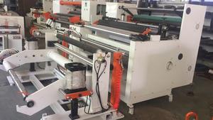 Machine horizontale complètement automatique de Rewinder de découpeuse de tranche non tissée de <span class=keywords><strong>film</strong></span> plastique de PVC de PE - Product Image 3